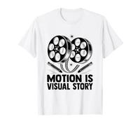Il movimento è una storia visiva Animazione Disegna Sketch Animate Maglietta
