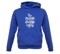 Il Muggle Struggle - Bambini Felpa Magia Mago Film Libro Divertente Potter