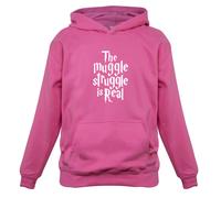 Il Muggle Struggle - Bambini Felpa Magia Mago Film Libro Divertente Potter