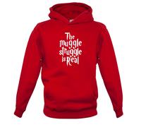 Il Muggle Struggle - Bambini Felpa Magia Mago Film Libro Divertente Potter
