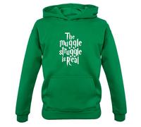 Il Muggle Struggle - Bambini Felpa Magia Mago Film Libro Divertente Potter