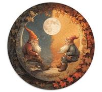 Il nano siede sul sole e parla con la luna 1000pcs (67.5x67.5cm) Puzzle Adatto Per Adulti E Folla Dai 14 Anni in Su