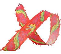 Il nastro del drago, Cintura for esercizi di danza del leone drago multicolore 6-12 m(A,8m/26.2ft)