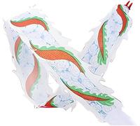 Il nastro del drago, Cintura for esercizi di danza del leone drago multicolore 6-12 m(B,8m/26.2ft)