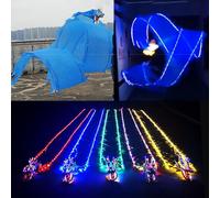 Il nastro del drago, LED Drago Poi Multicolor 8-10m(Blue,10 m (33 ft))