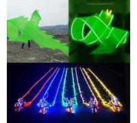 Il nastro del drago, LED Drago Poi Multicolor 8-10m(Green,8 m (26 ft))