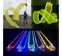 Il nastro del drago, LED Drago Poi Multicolor 8-10m(Yellow,8 m (26 ft))