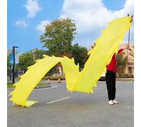 Il nastro del drago, Nastro fitness Dragon Dance Poi Multicolor, dimensioni multiple(Yellow,6M)