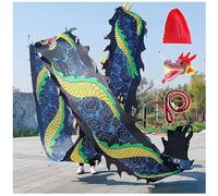 Il nastro del drago, Streamer Dragon Dance Ribbon Poi Multicolor 6-10 M(10 M (33 Ft))