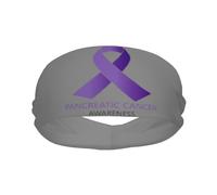 Il nastro viola per la consapevolezza del cancro al pancreas migliora le tue prestazioni con le fasce per il sudore alla moda: ideali per qualsiasi attività!