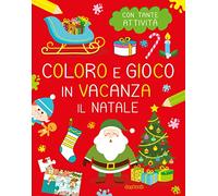 Il Natale. Coloro e gioco in vacanza