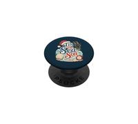 Il Natale costiero del figlio del mare PopSockets PopGrip Adesivo