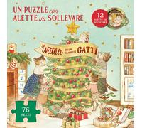 Il Natale della famiglia Gatti. Ediz. a colori. Con puzzle con alette da s...