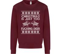 Il Natale È Troppo F#cking Caro Maglione Divertente Uomo