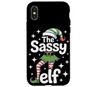 Il Natale Sassy Elf Custodia per iPhone X/XS