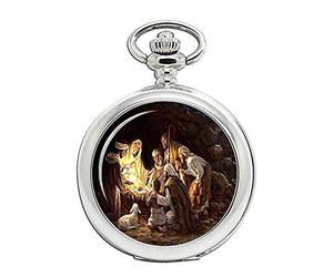 Il Natività Orologio da Tasca Cacciatore