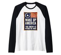 Il Nemico è Dentro Il Filo Maglia con Maniche Raglan