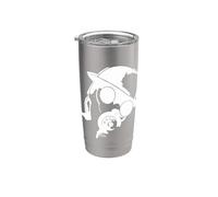 Il nemico (stile 2) Bicchiere termico in acciaio inox doppia parete