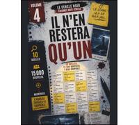 Il N'en Restera Qu'un Volume 4 Le Phare . Livre d'enquête et d'élimination de 15000 profils avec 10 scellés: Livre de déduction et de logique pour ... et devenir le détective du Cercle Noir
