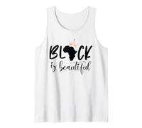 Il Nero È Bello Bella Regina Nera Re Nero Afro Africano Canotta