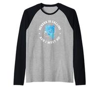 Il Nevada Sta chiamando e Devo Andare USA America Maglia con Maniche Raglan