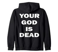 Il Nine Ateo Tuo inch Ambient Dio Nails Metal È Eresia Morto Felpa con Cappuccio