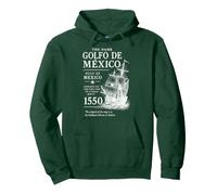 Il Nome Golfo De Mexico Golfo del Messico apparve 1550 Felpa con Cappuccio
