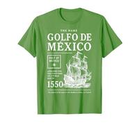 Il Nome Golfo De Mexico Golfo del Messico apparve 1550 Maglietta