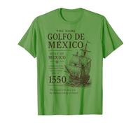 Il Nome Golfo De Mexico Golfo del Messico apparve 1550 Maglietta