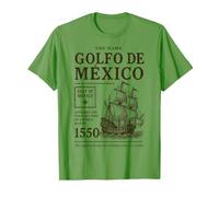 Il Nome Golfo De Mexico Golfo del Messico apparve 1550 Maglietta