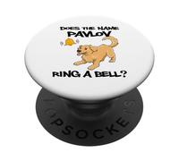 Il nome Pavlov suona un condizionamento classico a campana PopSockets PopGrip Adesivo