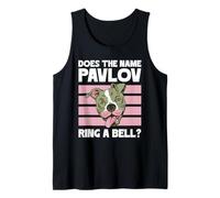 Il Nome Pavlov Suona Una Campana? Design del Cane Canotta