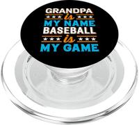 Il nonno è il mio nome Baseball è il mio gioco PopSockets PopGrip per MagSafe