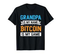 Il nonno è il mio nome Bitcoin è il mio gioco Maglietta