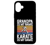 Il nonno è il mio nome Karate è il mio gioco Karate Nonno Karate Custodia per iPhone 16 Plus