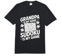 Il Nonno è Il Mio Nome Sudoku è Il Mio Gioco Comfort Colors Adult Heavyweight T-Shirt