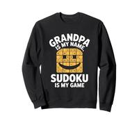 Il Nonno è Il Mio Nome Sudoku è Il Mio Gioco Felpa