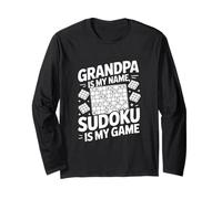 Il nonno è il mio nome Sudoku è il mio gioco Maglia a Manica
