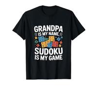 Il Nonno è Il Mio Nome Sudoku è Il Mio Gioco Maglietta con Stampa Grafica Economica