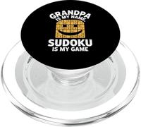 Il nonno è il mio nome Sudoku è il mio gioco PopSockets PopGrip per MagSafe
