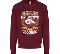 Il Nonno È Il Mio Preferito Divertente Maglione Per La Festa Del Papà Uomo