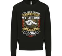 Il Nonno È Il Mio Preferito Divertente Maglione Per La Festa Del Papà Uomo