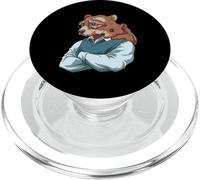 Il Nonno E Il Nipotino Si Abbracciano Forte. Il Nonno È PopSockets PopGrip per MagSafe