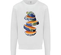 Il Nostro Arancione Planet Terra Bambini Felpa Maglione