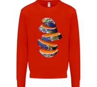 Il Nostro Arancione Planet Terra Bambini Felpa Maglione