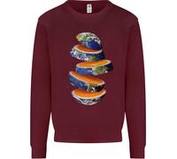 Il Nostro Arancione Planet Terra Bambini Felpa Maglione