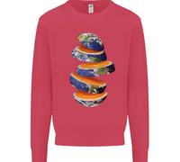 Il Nostro Arancione Planet Terra Bambini Felpa Maglione
