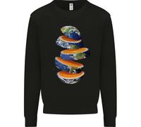 Il Nostro Arancione Planet Terra Bambini Felpa Maglione