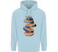 Il Nostro Arancione Planet Terra Uomo Felpa