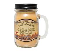 Il Nostro Candle Company Large Carmel Pecan Candela, Rosso